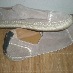 Size 5.5 Taupe Patricia Nash Womens Eva Leather Closed Toe Loafers Size 5.5 Taupe Patricia Nash Womens Eva Leather Closed Toe Loafers